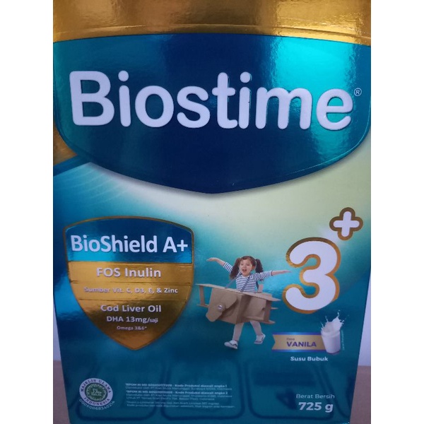 Biostime 3+ ukuran 725gr Exp Maret 2024