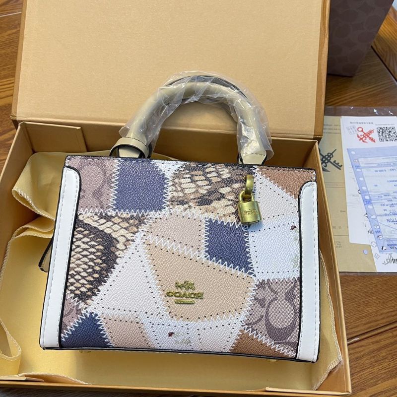 TAS IMPORT WANITA - COACH BAG -BOX MAGNET & INVOICE