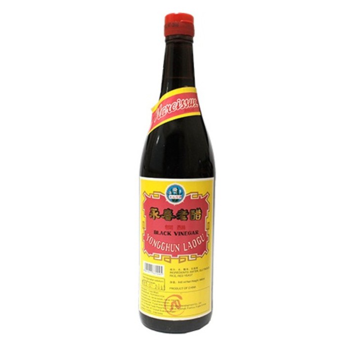 

YongChun LaoCu Black Vinegar Cuka Hitam Narcissus Botol 640 ml
