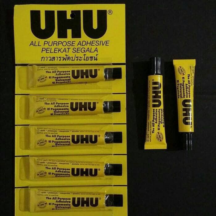 

Lem UHU no 10 7ml Perekat Kuat Asli Murah