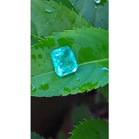 natural [EMERALD BERYL COLOMBIA BLUEISH GREEN] emban cincin pria wanita ring perak emas