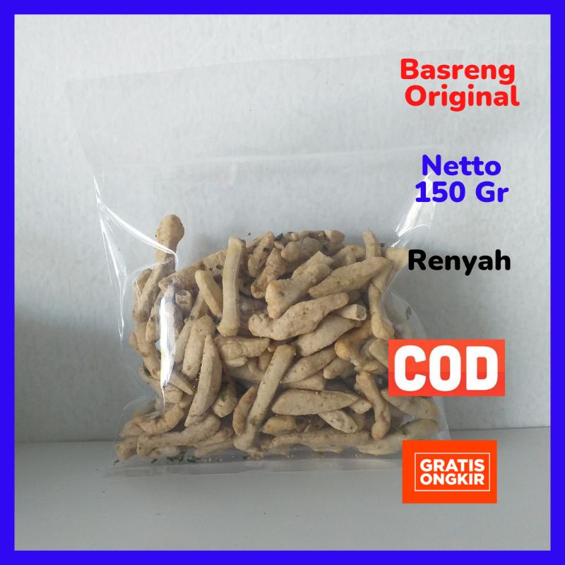 

Basreng Bastik Original Gurih Cemilan Renyah 150 Gr