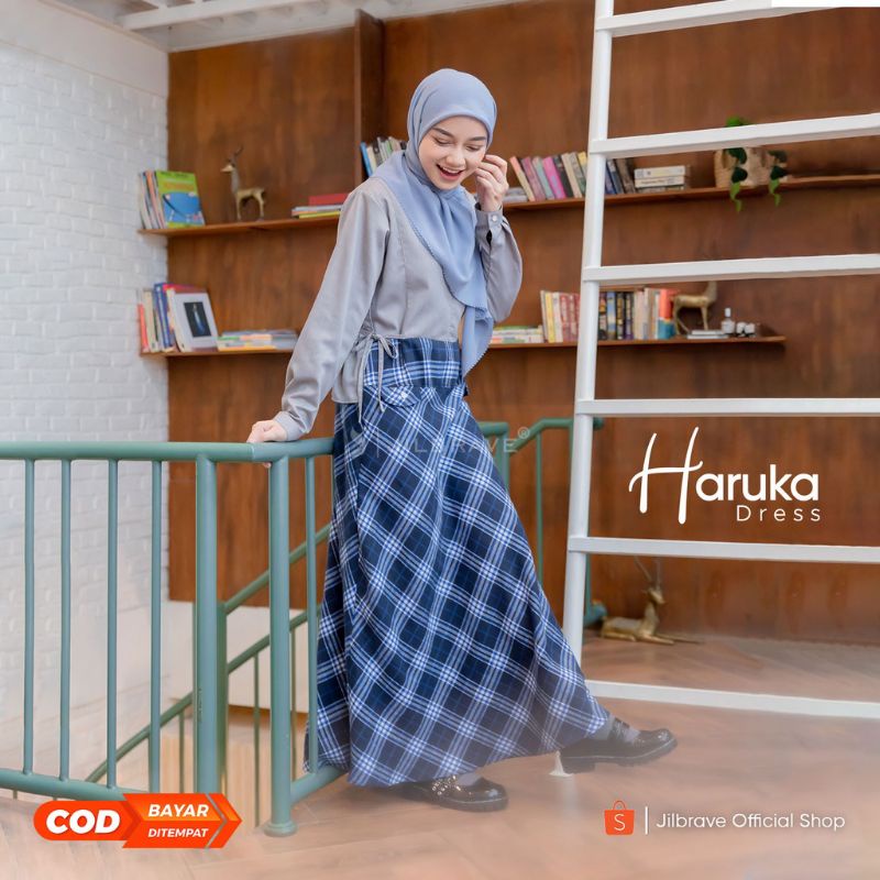 dress Original Jilbrave size S Gamis anak muda stylish promo terlaris Dress remaja