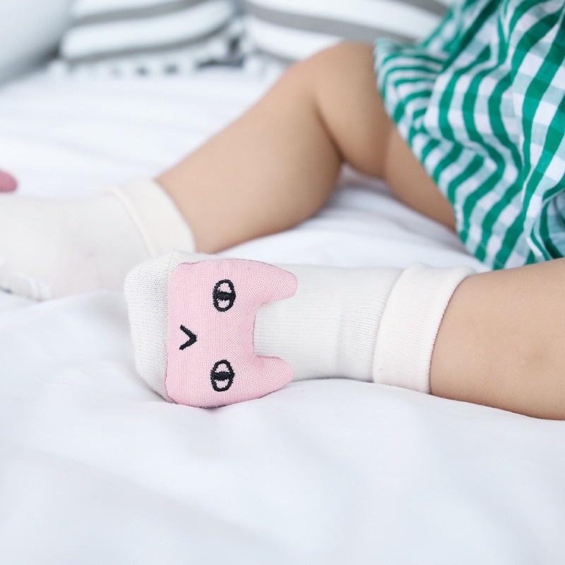 Kaos Kaki Anak Bayi Boneka Love Baby 3D