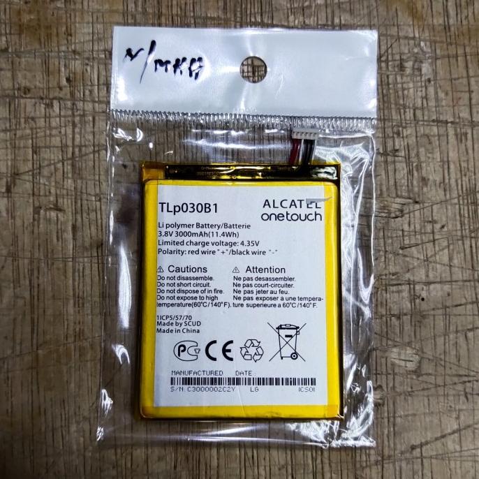 baterai alcatel flash 2 TLP030B1 double power battery battle batt