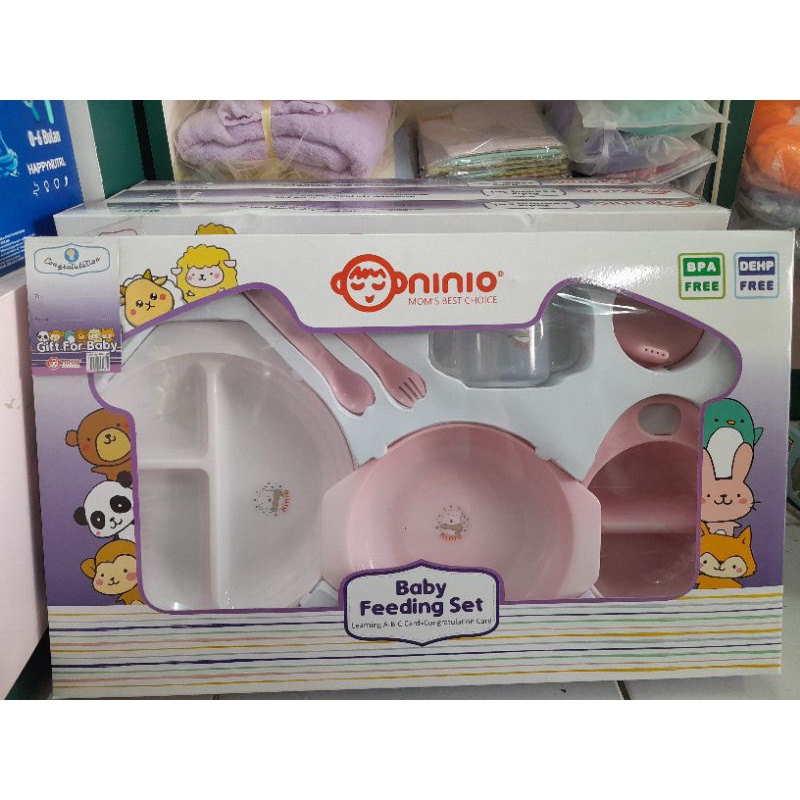 Ninio Baby feeding set tempat makan bayi hampers bayi