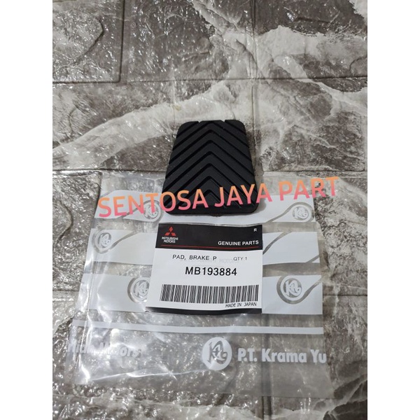 KARET PEDAL REM PAJERO SPORT TRITON MITSUBISHI GALANT LANCER ASLI