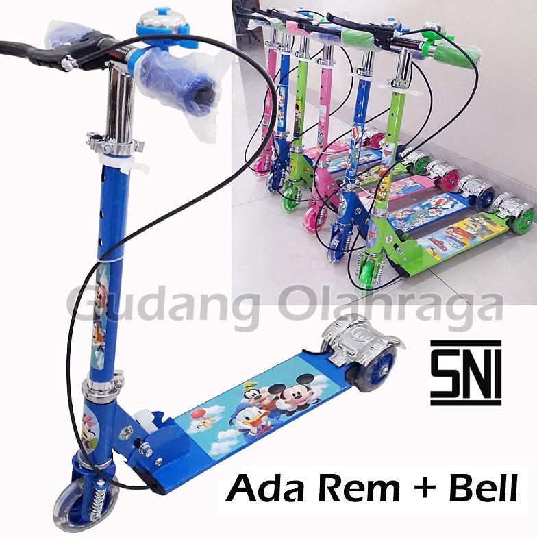 Skuter Anak Otoped Roda 3 Karakter / Scooter Injak 3 Roda