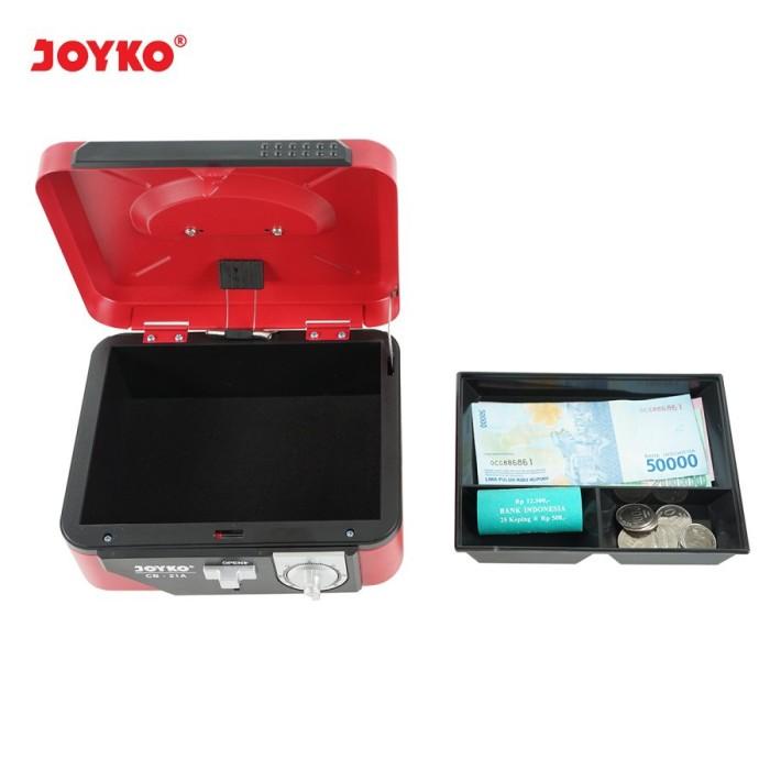 

Cash Box Joyko Cb-21A Kunci Ganda, Size 17,5 Cm X 20 Cm X 8,5 Cm