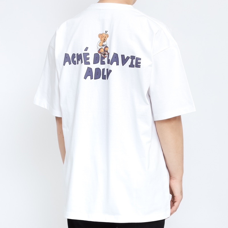 ADLV. Check Pants Bear White Tee