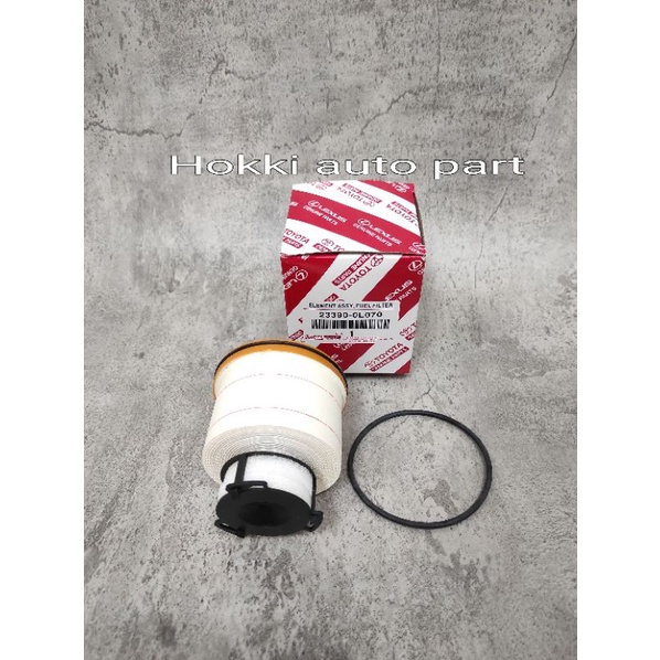 FUEL FILTER FILTER SOLAR TOYOTA INNOVA REBORN HILUX REVO DC ORIGINAL