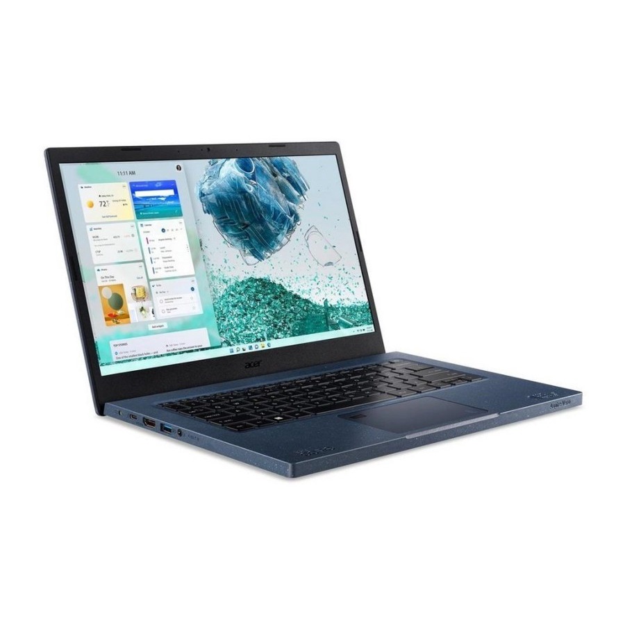 LAPTOP ACER ASPIRE VERO AV14 I5 1235U 8GB 512SSD IRISXE W11+OHS 14.0FHD BLIT FP BLU