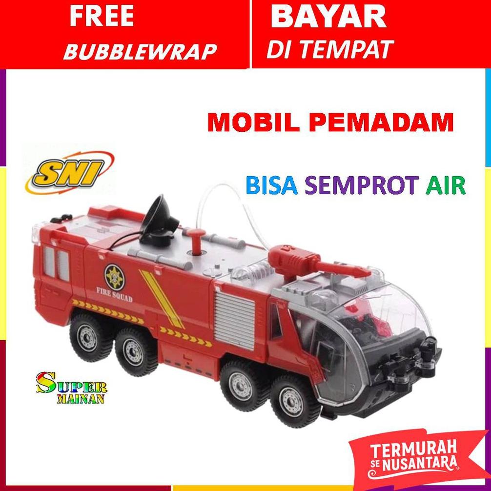 MAINAN MOBIL PEMADAM KEBAKARAN KADO UNTUK MAINAN ANAK LAKI2 LAKI LAKI 2 3 4 5 6 7 TAHUN COWOK MURAH 