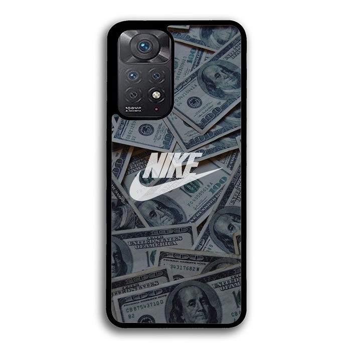 Hardcase Casing Case Xiaomi Redmi Note 11 10 10S 9 8 7 Pro Nike Dollar AB1591