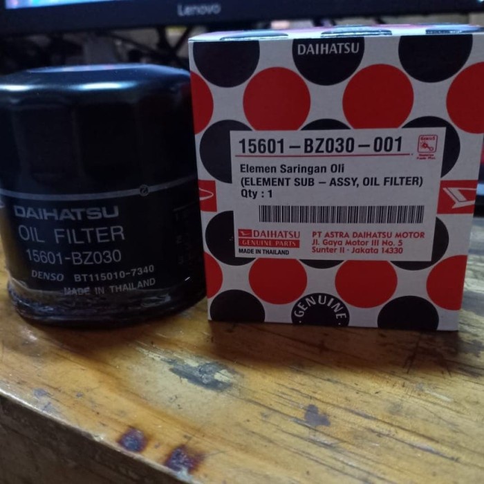 FILTER OLI AYLA/15601-BZ030-001