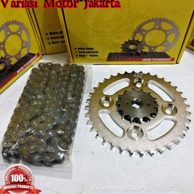 Gear Set Sss Supra Fit New Kharisma Supra X 125