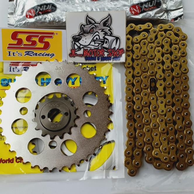 Gear Set Gir Set Sss 415 Sonic 150 R - Supra Gtr 150