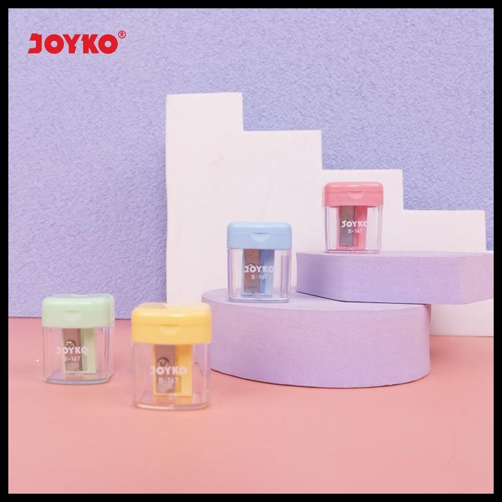 

Rautan Serutan Sharpener Joyko B-167 Pastel Color