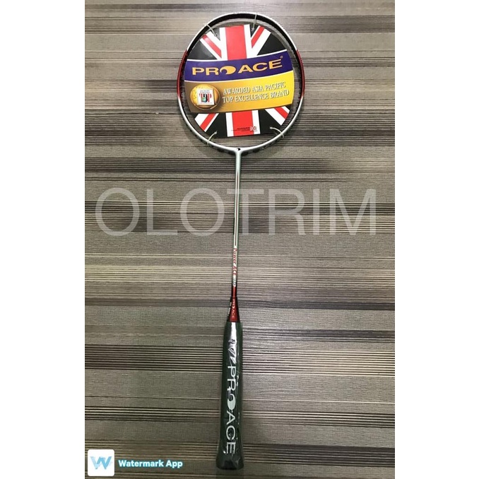 Raket Badminton PRO ACE POWER ACE 99 +Tas+Kaos+Senar KOMPLIT ORIGINAL