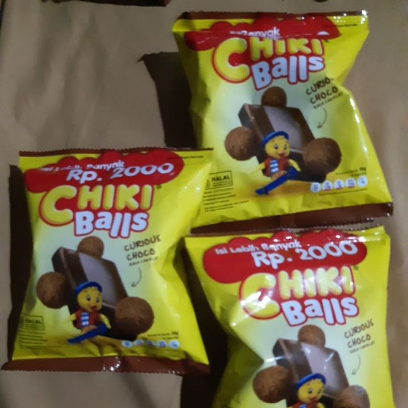 

chiki balls coklat