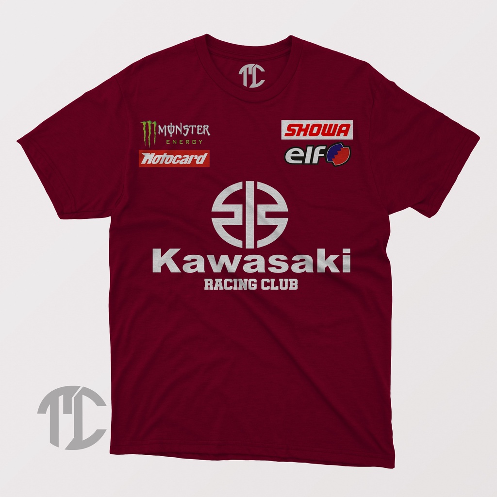 kaos kawasaki racing premium original cotton combed 24s