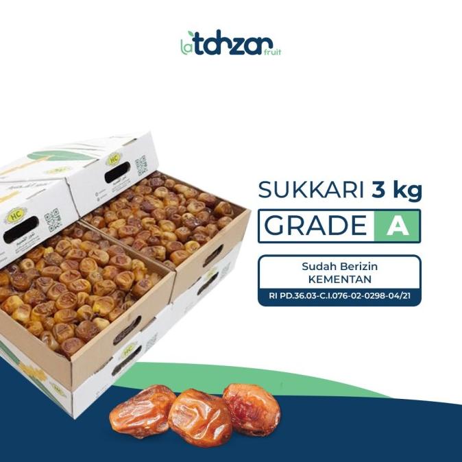 

Promo Kurma Sukari / Kurma Raja 3 Kg Grosir Murah