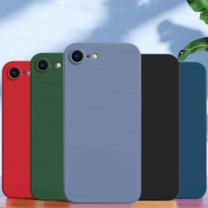Soft Case Iphone 7, 8, Iphone SE 2020/2022 Liquid Silicone Slim Skin