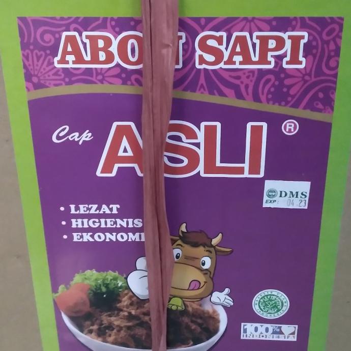 

Promo Abon sapi cap asli