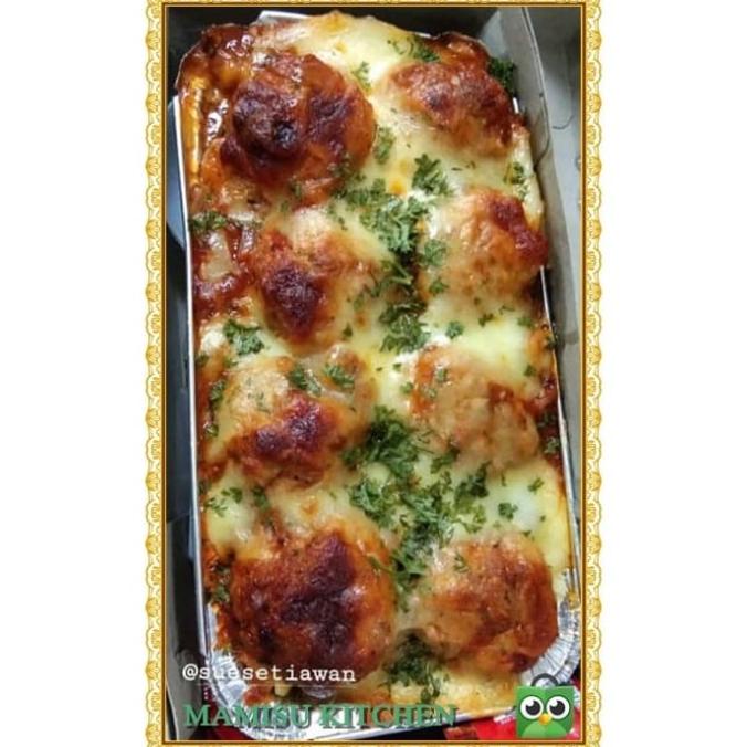 

Promo Baked Meatball Pasta dengan Saus Bolognese (Medium & Large Size)