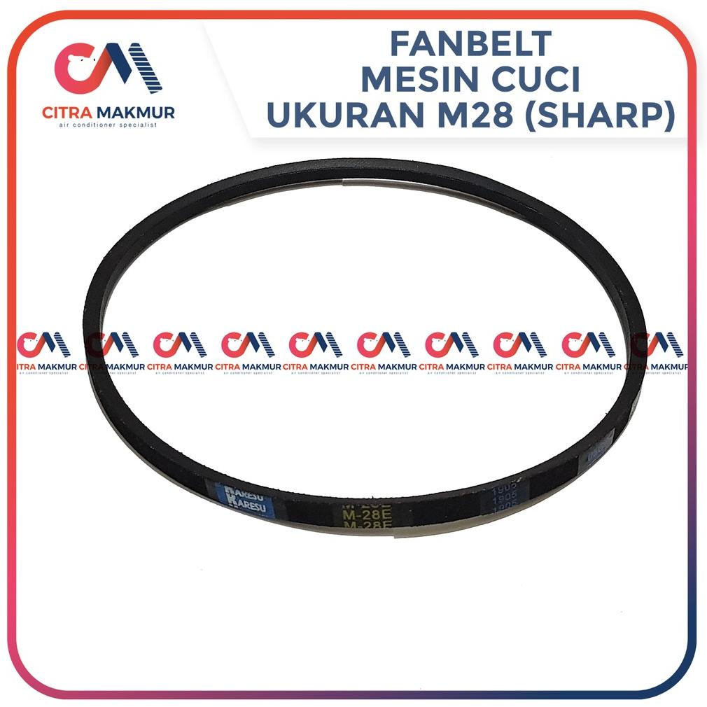 Cuci Gudang Vanbelt M28 Mesin Cuci Sharp Aqua Matic Magic Fan Belt Fanbelt M 28