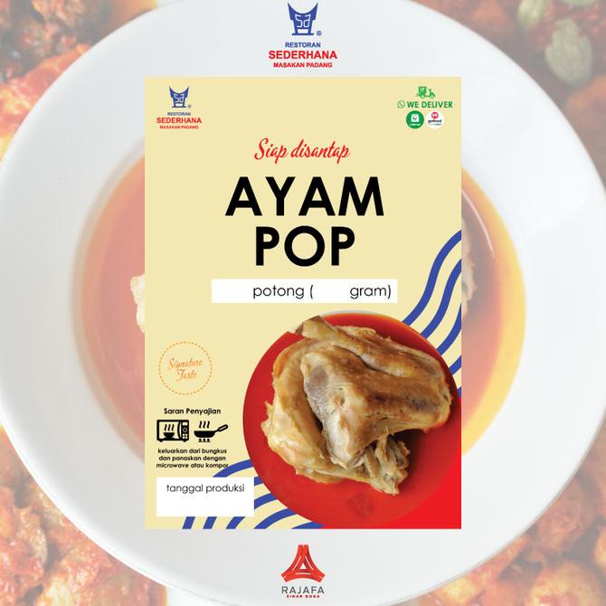 

Promo Ready to Eat Ayam Pop by RM Sederhana (Freshly Made)