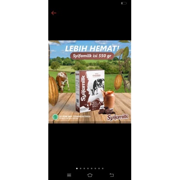 

susu Syifamilk cokelat 550 gr susu enak murah susu bubuk
