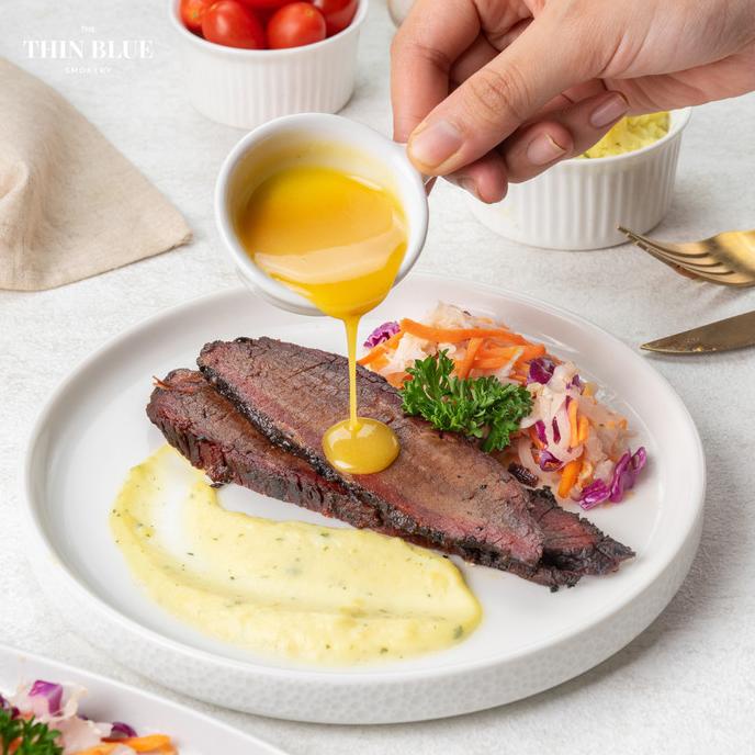 

Promo Frozen Wagyu Brisket MB5+ 200gr | Thin Blue Smokery