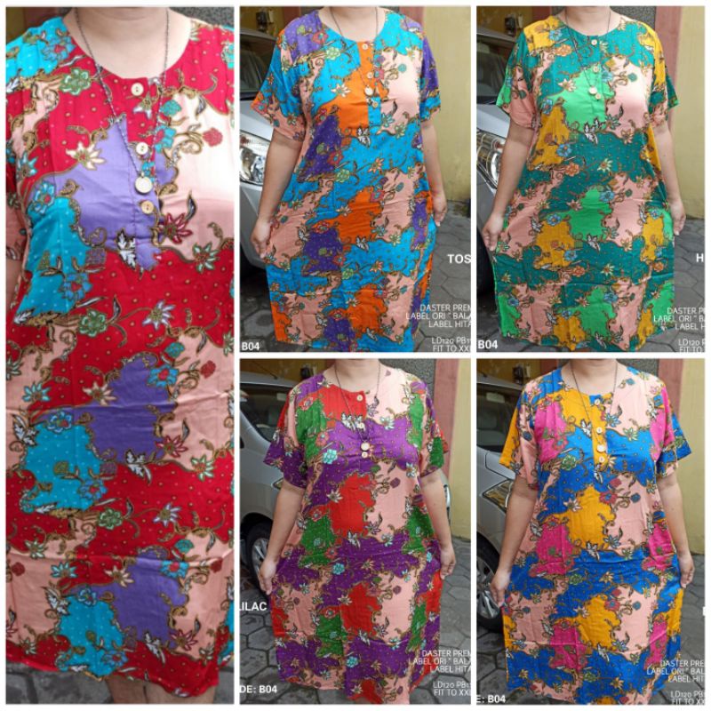 Baladewa Daster Ori Label Hitam Ibu Jumbo Busui