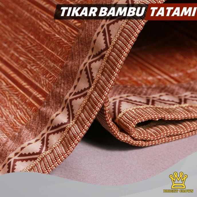 Tikar Bambu TATAMI / TIkar Lipat Bambu Tatami Ukuran 180 x 200cm