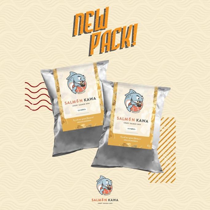 

Promo (SALMON KAWA JUMBO) KERUPUK SALMON/ KULIT SALMON/ CRISPY SALMON SKIN