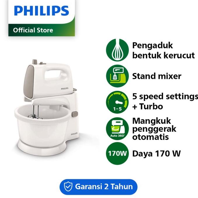 Philips Stand Mixers - Abu-Abu - Hr1559/50 Non Cod