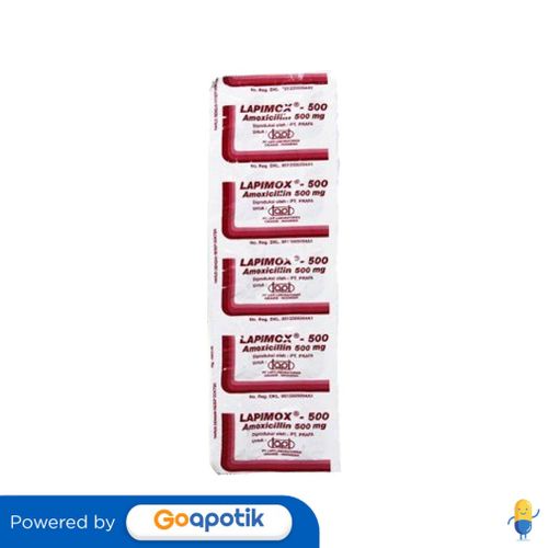 LAPIMOX 500 MG STRIP 10 KAPLET