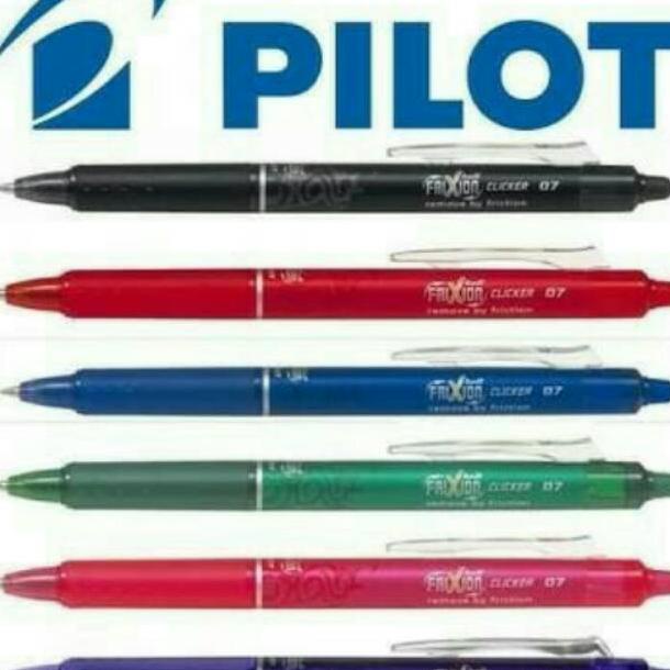 

Garansi Resmi Pulpen Pilot Frixion Clicker 0.5 / 0.7