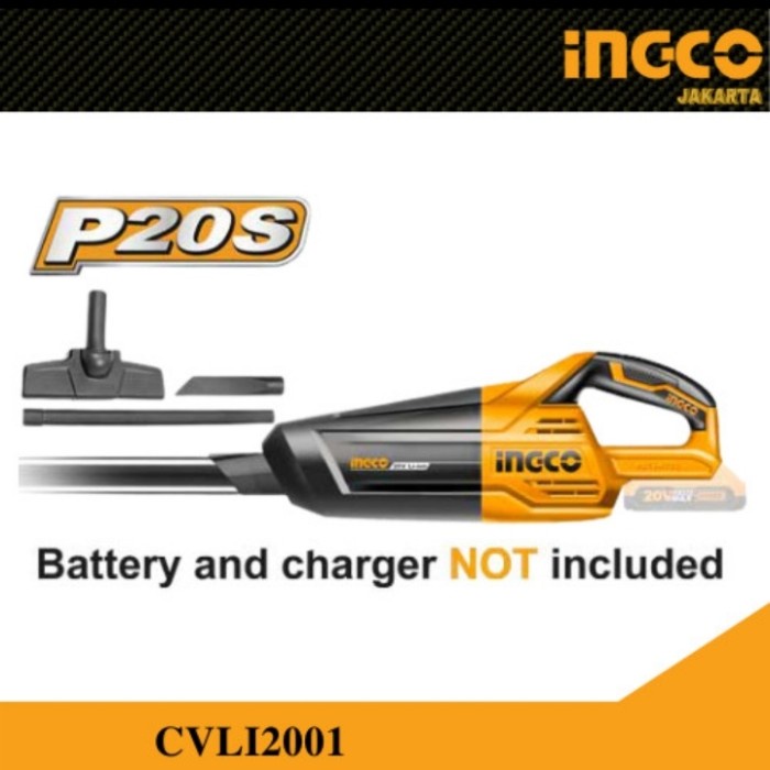 ingco cvli2001 mesin vacuum cleaner cordless vacum baterei batre sedot murah