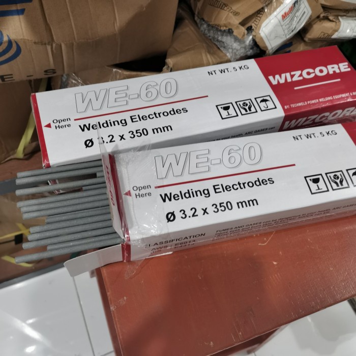 wizcore kawat las 3.2 mm 5 kg kawat las elektroda mesin las listrik murah