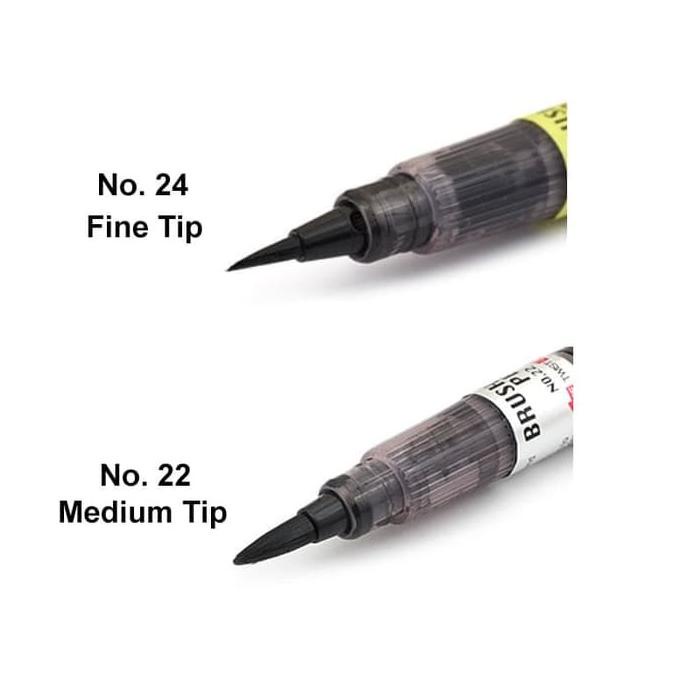 

Promo Habis Kuretake Zig Brush Pen No. 24 (Fine Tip) Black