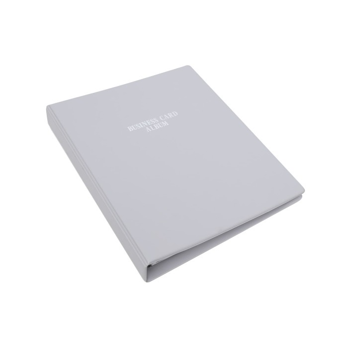 

TERLARIS Bantex Business Card Album 400 Cards A4 Grey #5599 05 /BUKU TULIS SEKOLAH/BUKU TULIS