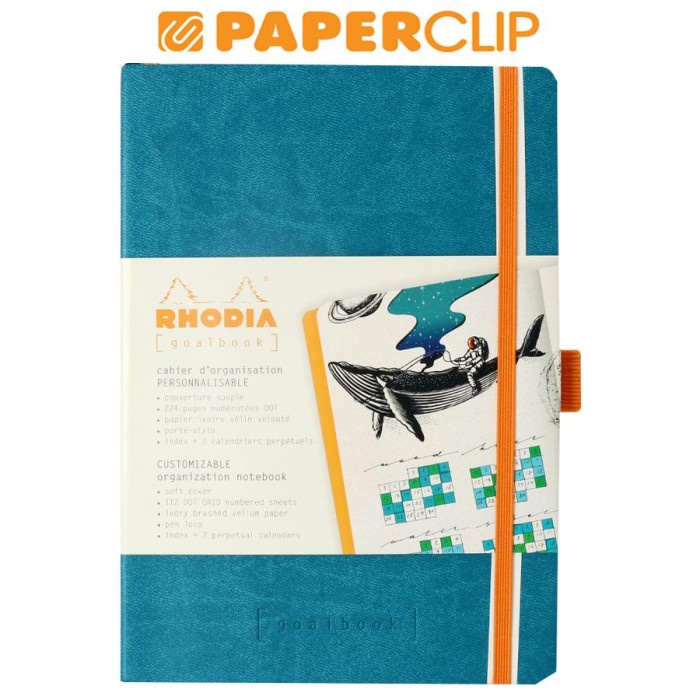 

Sale NOTEBOOK RHODIA GOALBOOK A5 117806C PEACOCK /BUKU TULIS SEKOLAH/BUKU TULIS SIDU/BUKU TULIS