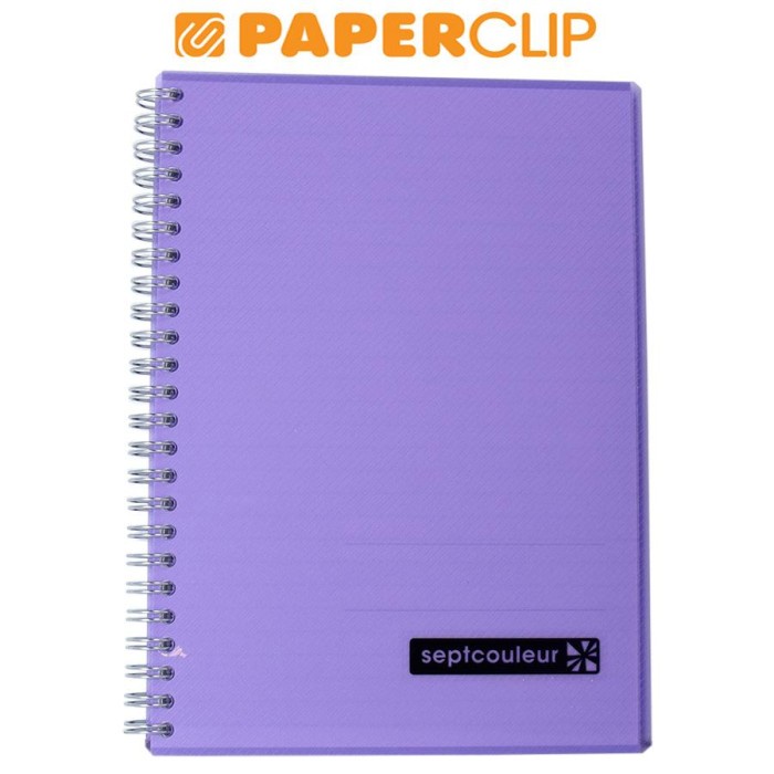 

TERMURAH NOTEBOOK A5 MARUMAN SEPTCOULEUR N572/B-10 SPIRAL PURPLE /BUKU TULIS SEKOLAH/BUKU TULIS