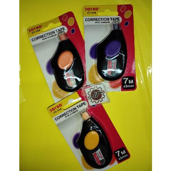 

Termurah Type Ex Correction Tape Joyko Ct-548 ( Per Lusin)