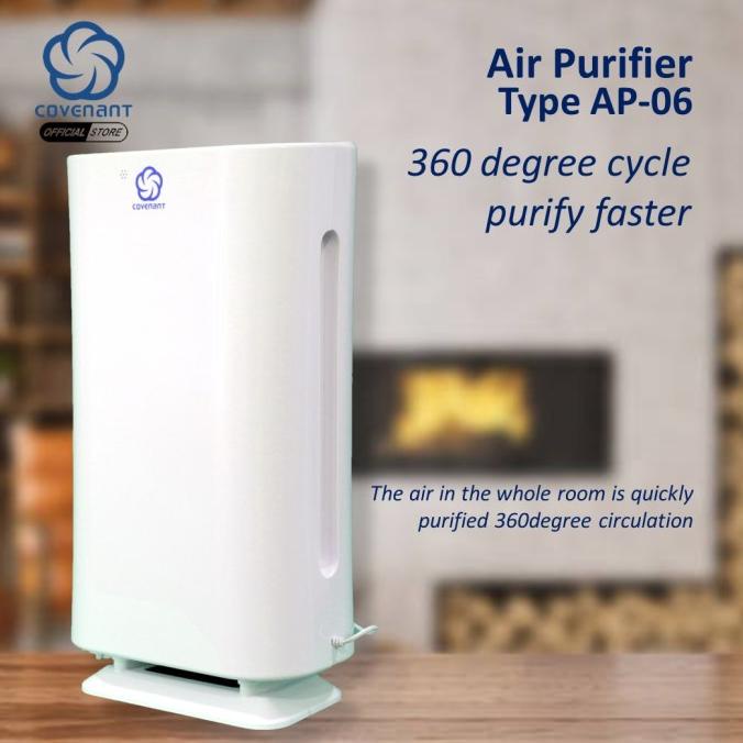 Covenant Air Purifier AP-06 Pembersih Ruangan dengan Hepa Filter tom