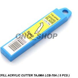 

Murah Luar Biasa Refill Pisau Cutter Plastik / Acrylic Tajima LCB-70A