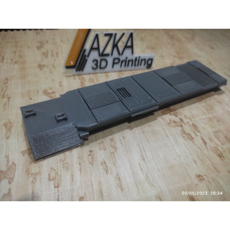 Atap Cover Lokomotif Railking Azka3D