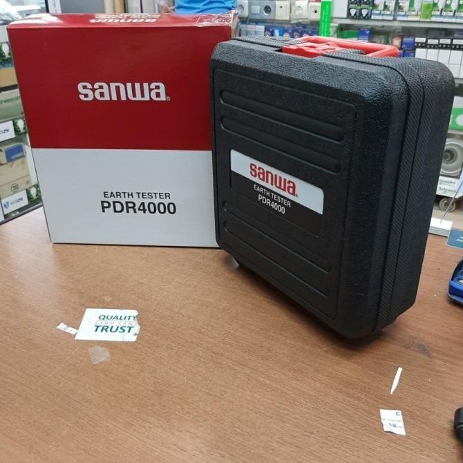 Terbaru Digital Earth Tester Sanwa Pdr 4000 / Earth Ground Tester